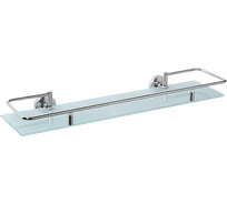 Стеклянная полка NOVADOM c бортиком N1707-1