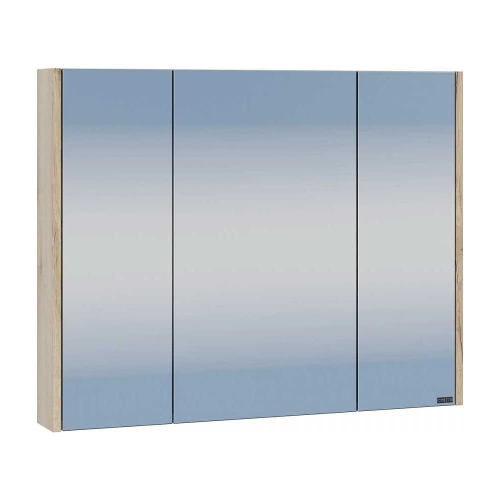 Зеркальный шкаф СаНта Сатурн 80 дуб австрийский 700377 - выгодная цена ...