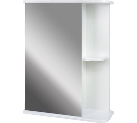 Зеркало DORATIZ Гретта 50 левое, белый, со шкафчиком 2711.046