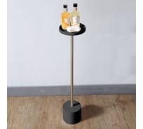 Стойка для ванной комнаты ABBER Stein черная матовая AS1634MB