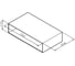 Подвесной Open-space для базы AM.PM Gem белый глянец 75 см M90OHX0750WG 3
