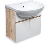 Тумба Runo Лада 60 подвесная крафтовый дуб 00-00001371