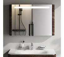 Зеркальный шкаф AM.PM Sensation 100 см орех M30MCX1001NF