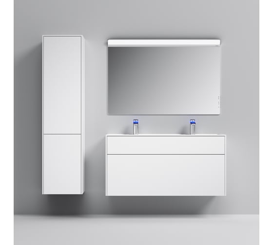 Настенное зеркало AM.PM Inspire V2.0 с LED-подсветкой 120 см M50AMOX1201SA