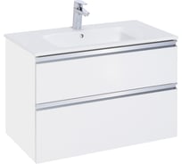 Модуль для раковины Roca OLETA 800 мм, белый глянец, 2 ящика 00075301