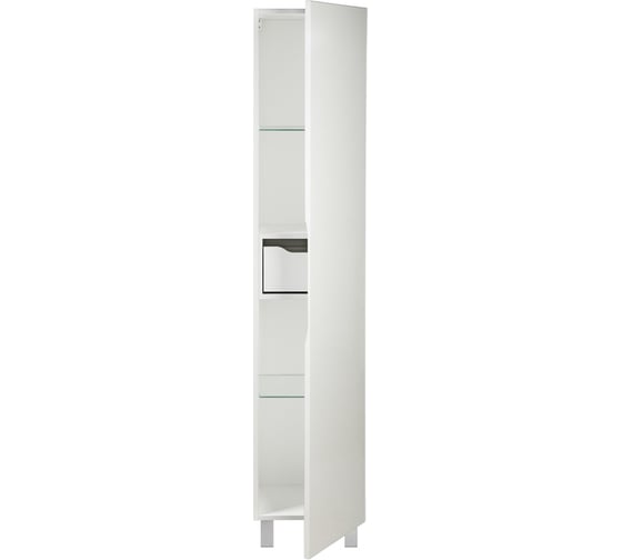 Пенал для ванной комнаты IDDIS Custo напольный, белый CUS40W0i97