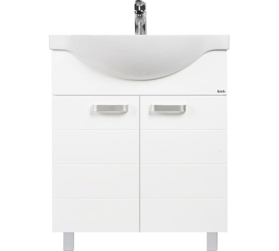 Тумба для ванной комнаты IDDIS Harizma напольная, белая, 70 см HAR70W2i95