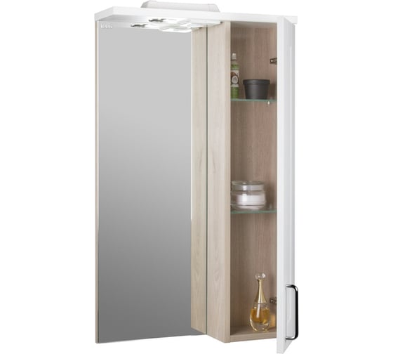 Шкаф-зеркало IDDIS Sena 50 см SEN5000i99