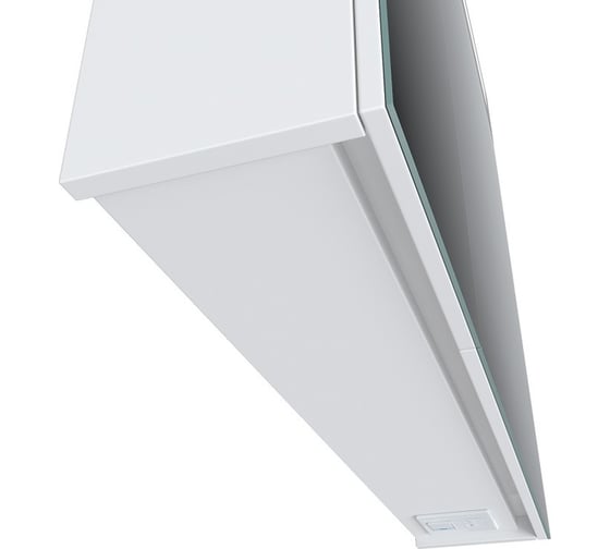 Шкаф-зеркало IDDIS New Mirro 80 см, двухдверный, белый NMIR802i99