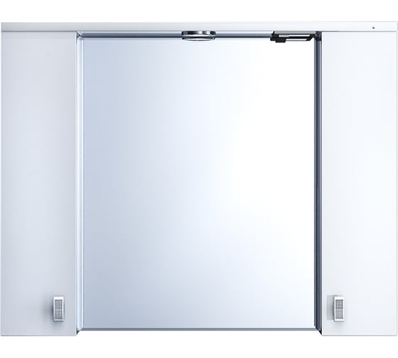 Шкаф-зеркало IDDIS Rise 90 см, белый RIS90W0i99