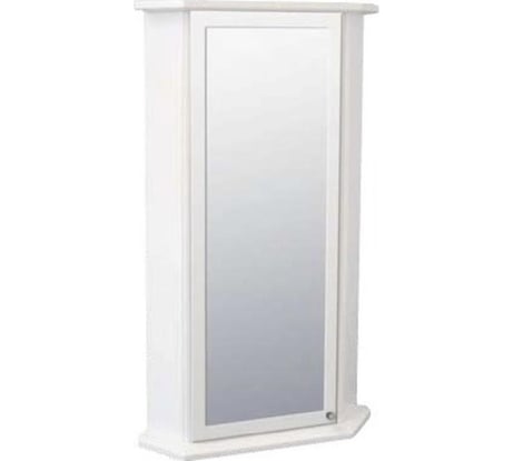 Шкаф Вена Doratiz угловой с зеркалом, шкафчик белый 2712.26