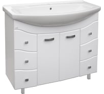 Тумба DORATIZ Элегант 85, белый, 6 ящиков 9911.005