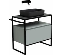 Тумба ALLEN BRAU PRIORITY 80, рapyrus white matt 1.31002.PWM 00274298