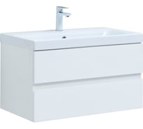 Тумба Aquanet Беркли 80 белый глянец 00302351