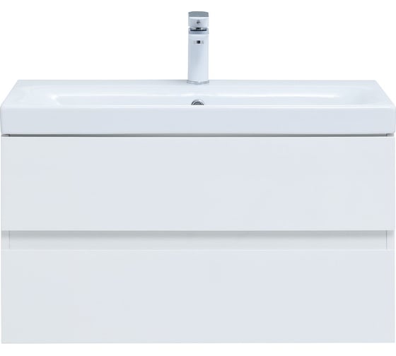 Тумба Aquanet Беркли 80 белый глянец 00302351