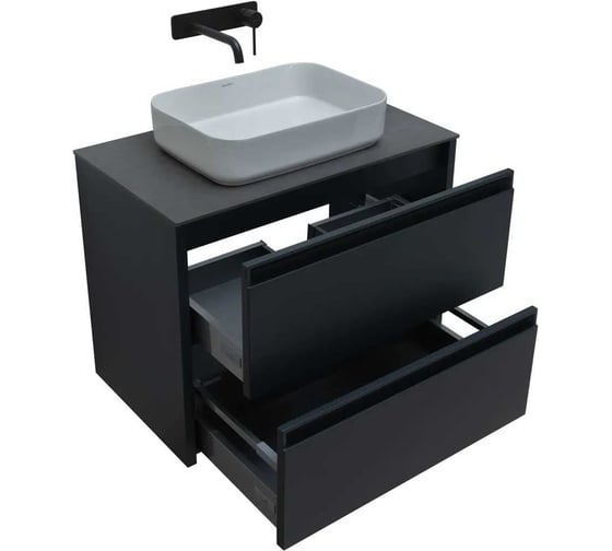 Тумба ALLEN BRAU FANTASY 80, anthracite matt 1.11001.AM 00273976