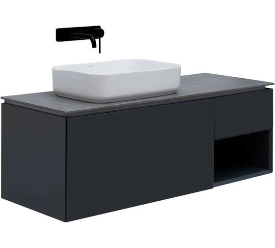 Тумба ALLEN BRAU INFINITY 120 L, anthracite matt 1.21006.AM 00274254