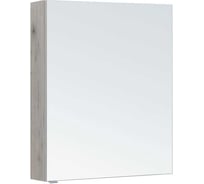 Зеркальный шкаф Aquanet Алвита new 70 дуб веллингтон белый 00303894