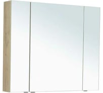 Зеркальный шкаф Aquanet Алвита new 90 дуб веллингтон белый 00303898