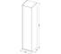 Пенал Aquanet Lino Flat 35 00295039 7