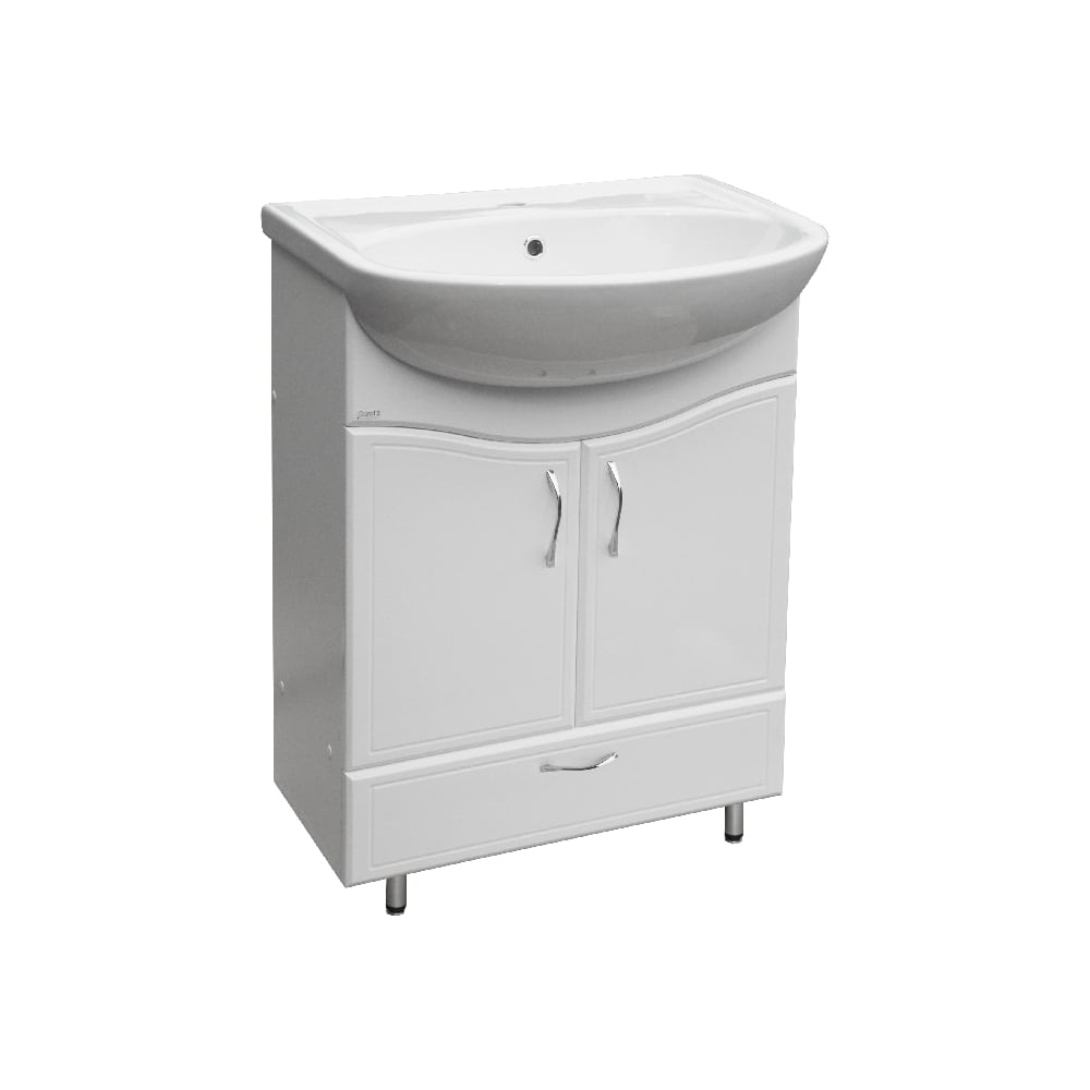 Тумба DORATIZ Катрин 60 под умывальник Уют 60, белый 9911.094 ...