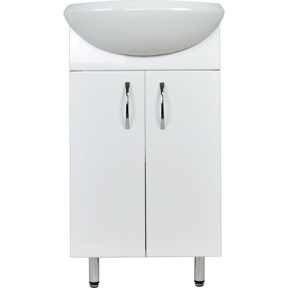 Тумба DORATIZ Эко 45 под умывальник Уют 45, белый 9912.022 - выгодная ...