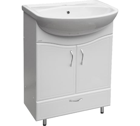 Тумба DORATIZ Катрин 50 под умывальник Уют 50, белый 9911.093