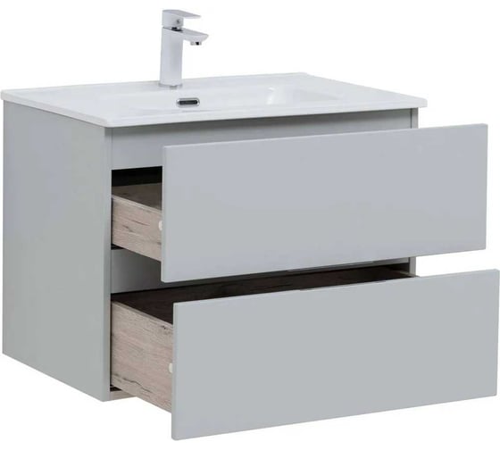 Тумба Aquanet Алвита new 70 серый 00303907