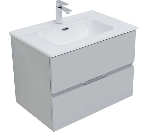 Тумба Aquanet Алвита new 70 серый 00303907