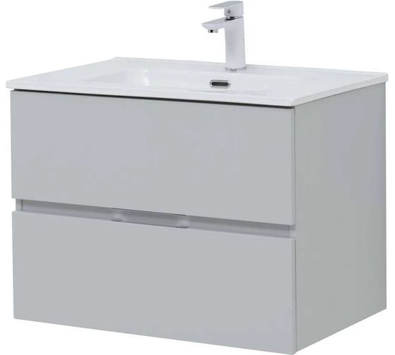 Тумба Aquanet Алвита new 70 серый 00303907