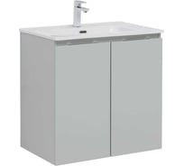 Тумба Aquanet Алвита new 70 подвесная, серый 00303903