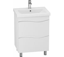 Тумба GRADEONIKA "Афродита" для умывальника COMO 60 (2 ящика) белая 48192