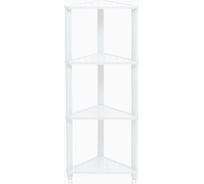 Полка Violet VIKEA угловая, подвесная 4-х ярусная белая 787406