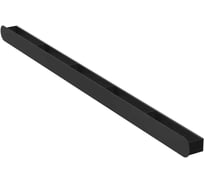 Полка Граф Держалкин Round mono 180x9.2x9 черная Fl-ro-m180-ч
