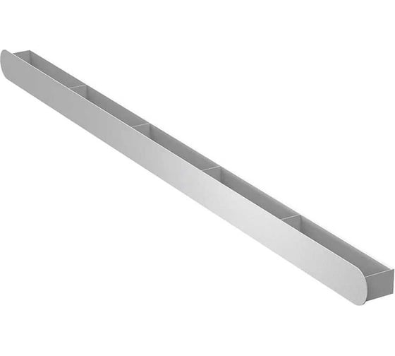 Полка Граф Держалкин Round mono 180x9.2x9 белая Fl-ro-m180-б 1