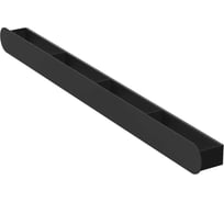 Полка Граф Держалкин Round mono 120x9.2x9 черная Fl-ro-m120-ч