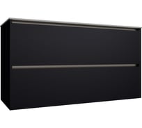 Тумба ALLEN BRAU ACTIVITY 120, антрацит матовый/олива браш 1.34015.AM 00308001