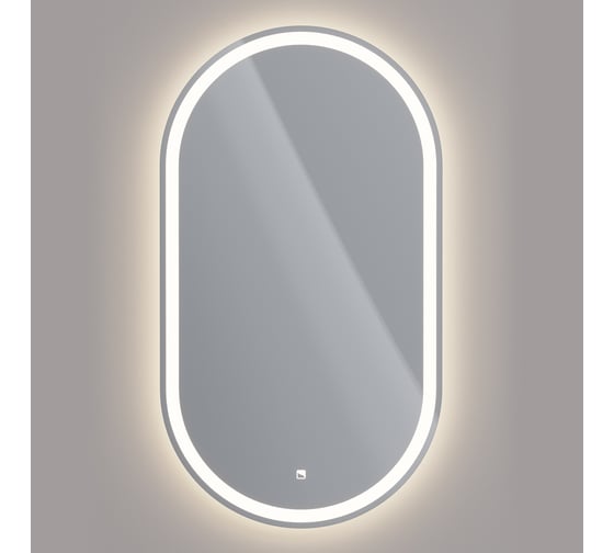 Зеркало Dreja luno, 55x100см, сенсорный выключатель, led-подсветка, ф-ция антизапотевания 99.2007
