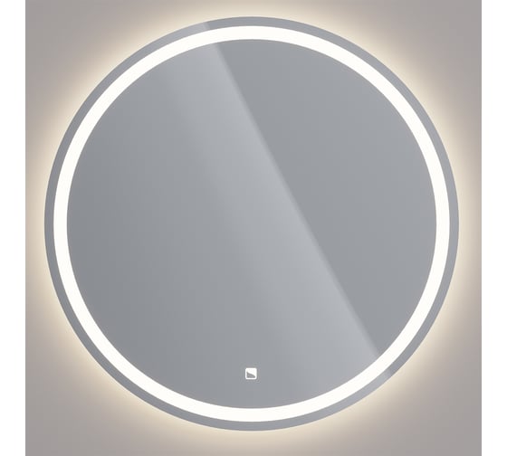 Зеркало Dreja luno, 60x60см, сенсорный выключатель, led-подсветка, ф-ция антизапотевания 99.2008