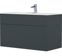 Подвесная база под раковину AM.PM Inspire V2.0 100 см 3 ящика push-to-open M50AFHX1003GM