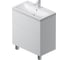 Напольная база под раковину AM.PM Gem 75 см 2 ящика push-to-open M90FSX07522WG32 10