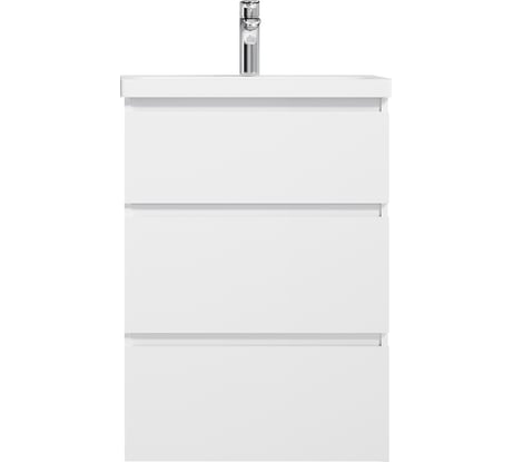 Напольная база под раковину AM.PM Gem S 60 см 3 ящика белый глянец M91FSX0602WG