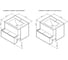 База под раковину AM.PM Spirit 2.0 60 см, ящики, push-to-open M70AFHX0602WG 9