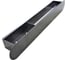 Настенная полка для ванной комнаты Левша LUNA-8 700x95x100, черная У8-5667.Ч 1
