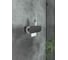 Настенная полка для ванной комнаты Левша LUNA-6 300x95x135, черная У8-5665.Ч 3