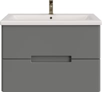 Тумба подвесная Sanstar Noche 70 Без раковины для ванной комнаты Графит софт 423.1-1.4.1 423.1-1.4.1 423.1-1.4.1