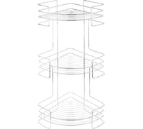 Полка ЧМЗ Новые горизонты настенная, угловая, 3 яруса 503-006-01