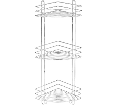 Полка ЧМЗ Стамбул настенная, угловая, 3 яруса 501-006-01