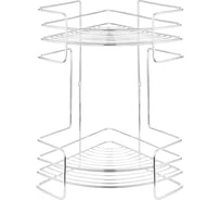 Полка ЧМЗ Новые горизонты настенная, угловая, 2 яруса 503-005-01