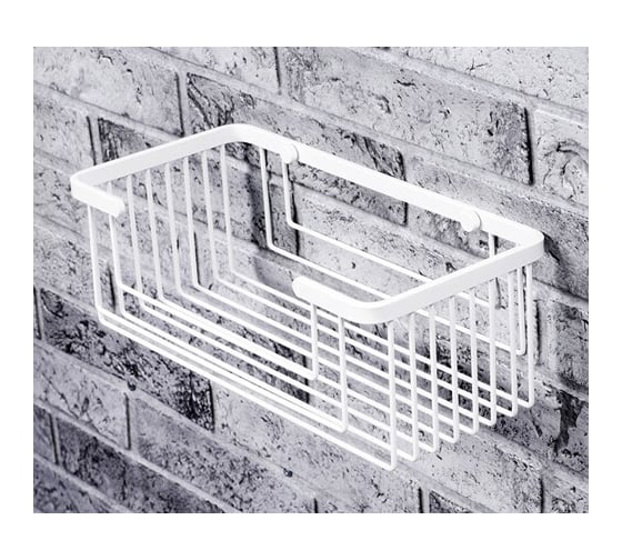 Полка металлическая WasserKRAFT K-711 WHITE